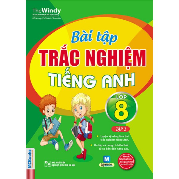 Sách Bài Tập Trắc Nghiệm Tiếng Anh Lớp 8 Tập 1