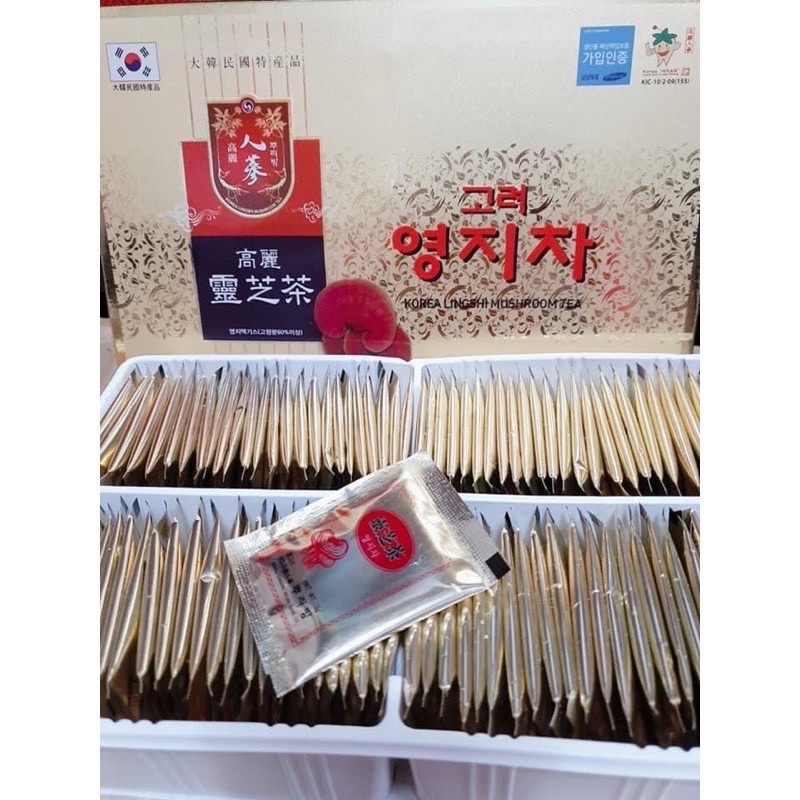 ⚡ [MẪU MỚI] [DATE 2022] Trà Linh Chi 100 gói Hàn Quốc  ⚡ SẢN PHẨM CHÍNH HÃNG  ⚡