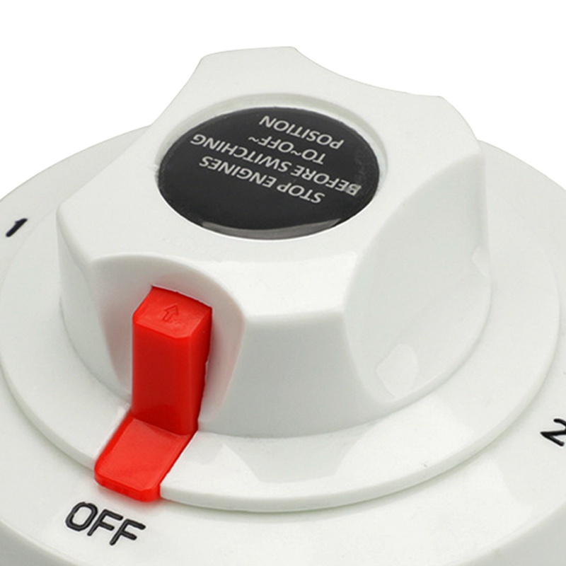Công Tắc Phân Phối Pin Kép 4 Vị Trí Cho Tàu Thuyền RV