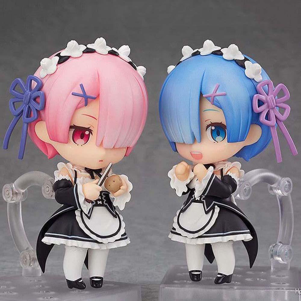 Mô Hình Đồ Chơi Nhân Vật DANILO Rem Ram Phiên Bản Q Bằng PVC Từ Zero Action Life in a Different World Rem Ram