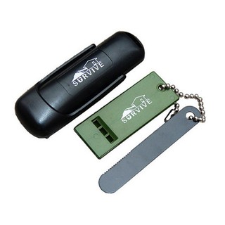 Combo que đánh lửa 1 tay, còi sinh tồn survive