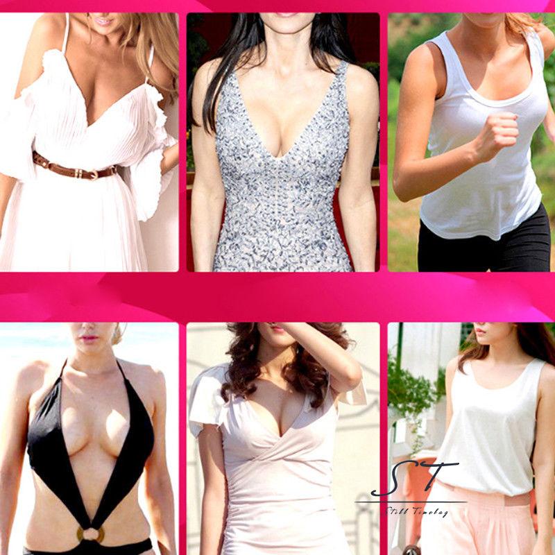 Miếng dán ngực silicone hình tròn/hoa có thể tái sử dụng