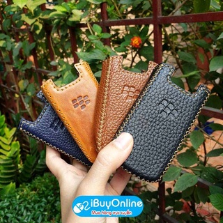 Bao da rút blackberry pearl flip 8220 chất liệu da bò