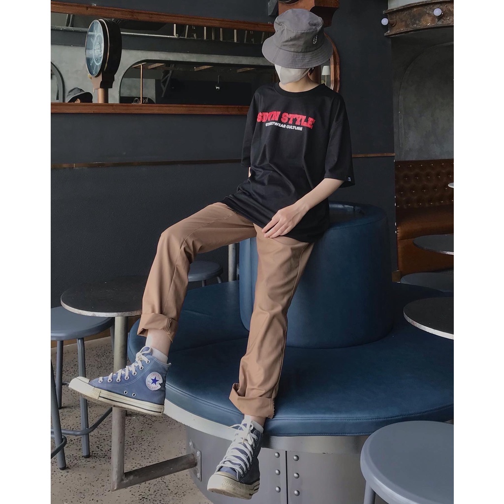 Áo Thun Unisex Nam Nữ Form Rộng SDVN Exceed