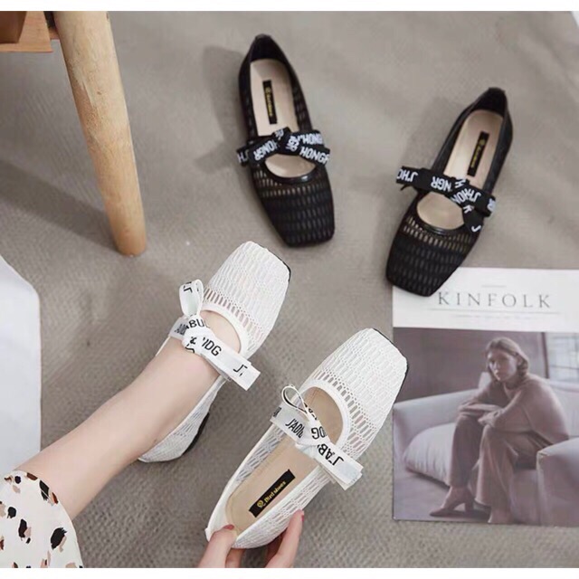 Giày bệt lưới mũi vuông | BigBuy360 - bigbuy360.vn