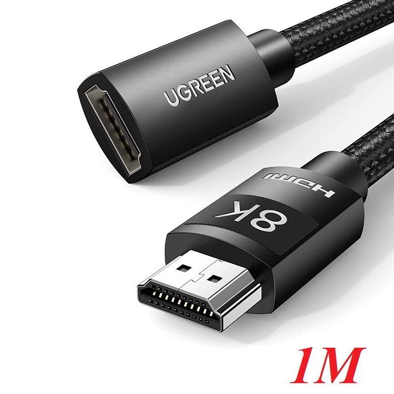 Ugreen 40447 1M 8k 60hz 2.1 HDMI Extension male to female Cable HD151