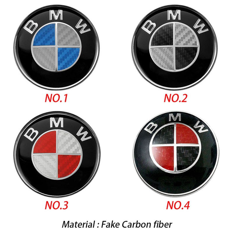 Miếng Dán Logo Cho Xe Hơi Bmw X1 X3 X5 X6 1 3 5 7 Series 45mm