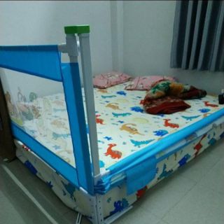 Vải, thanh lẻ thanh chắn giường cao 90cm mẫu trượt - ảnh sản phẩm 3