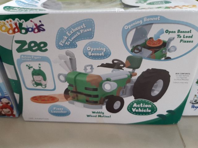 Mô hình xe+oddbods