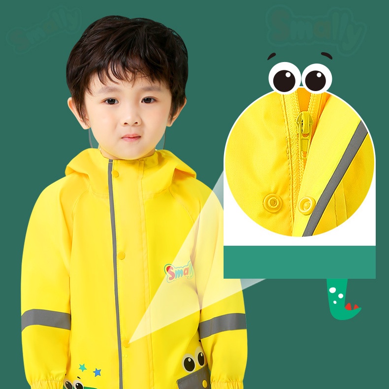Áo Mưa Body Smally Cao Cấp Cho Bé - Áo Mưa Trẻ Em Cao Cấp Siêu Xinh