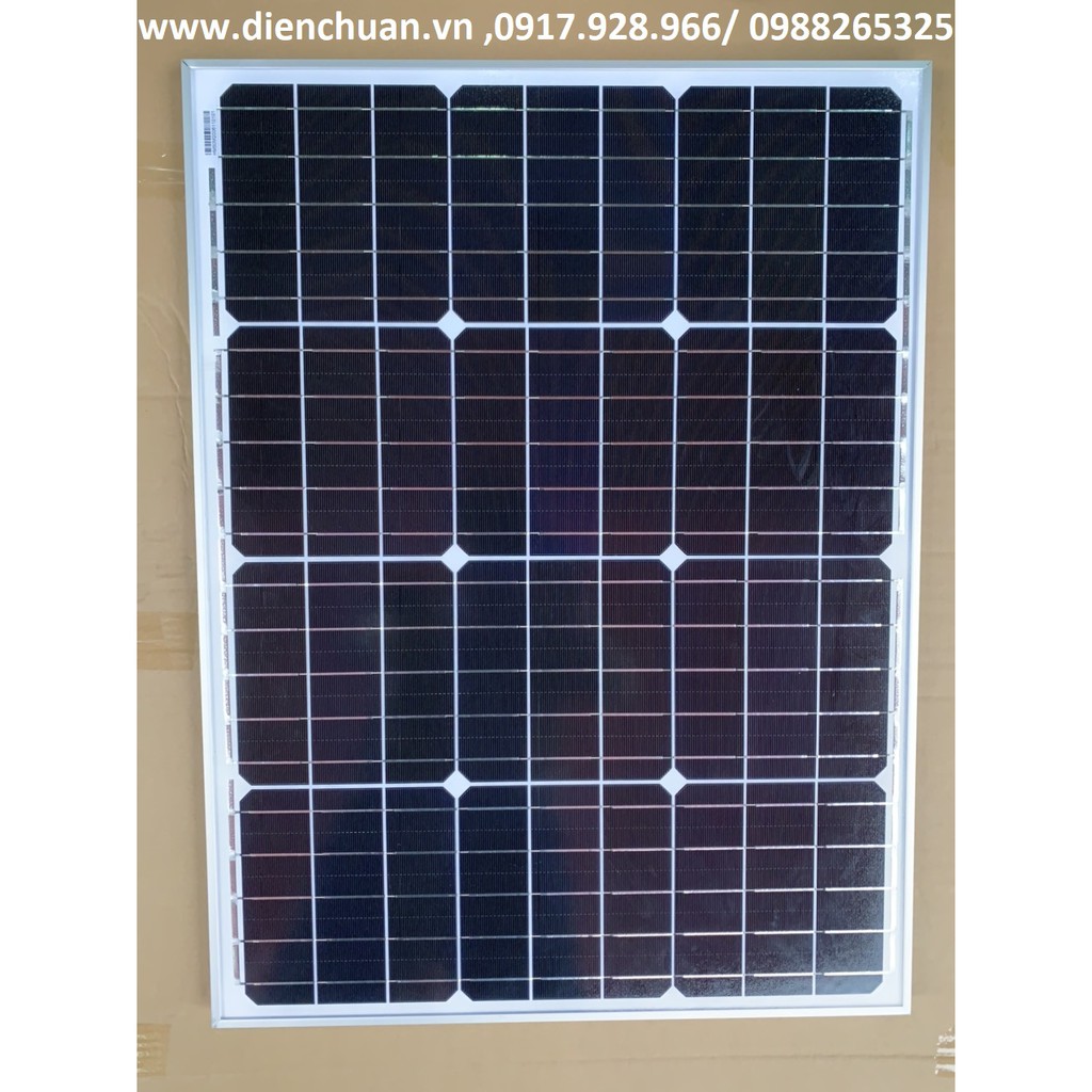 Tấm pin năng lượng mặt trời Mono 50w 18V hiệu suất cao Hames HM50M-36