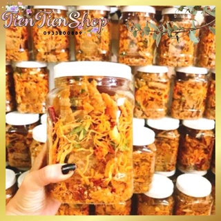 Hũ cơm cháy lắc khô gà 500gr