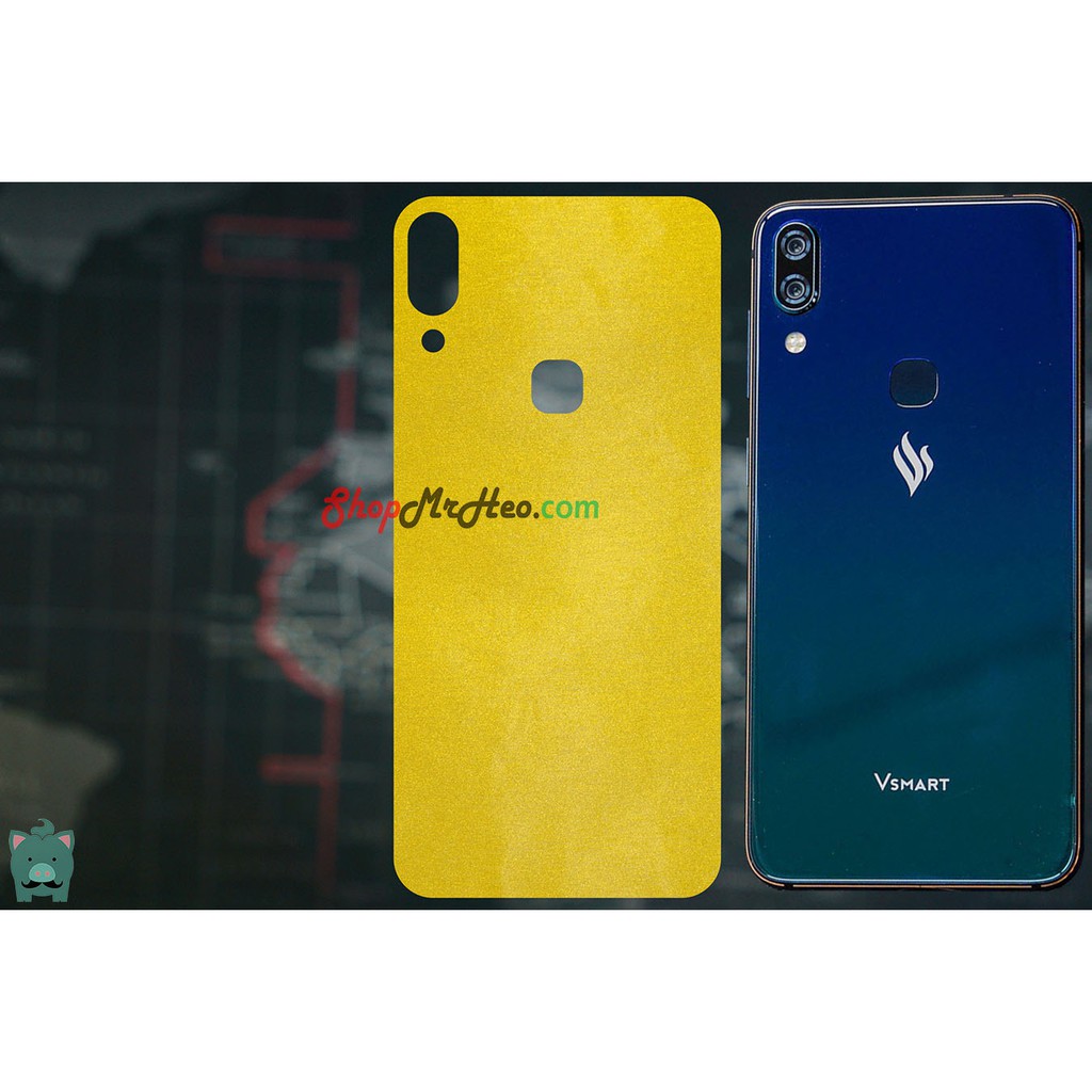 Skin Dán Mặt Sau Lưng Vsmart Active 1 - Active 1+ - Active 1 Plus - Nhiều màu