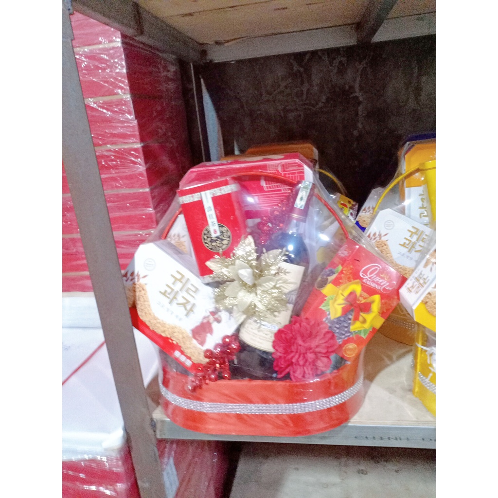 (VIP) GIỎ QUÀ TẾT SANG TRỌNG - date mới nowship hoặc grap - giỏ quà tết - khay quà tết - quà tết | BigBuy360 - bigbuy360.vn
