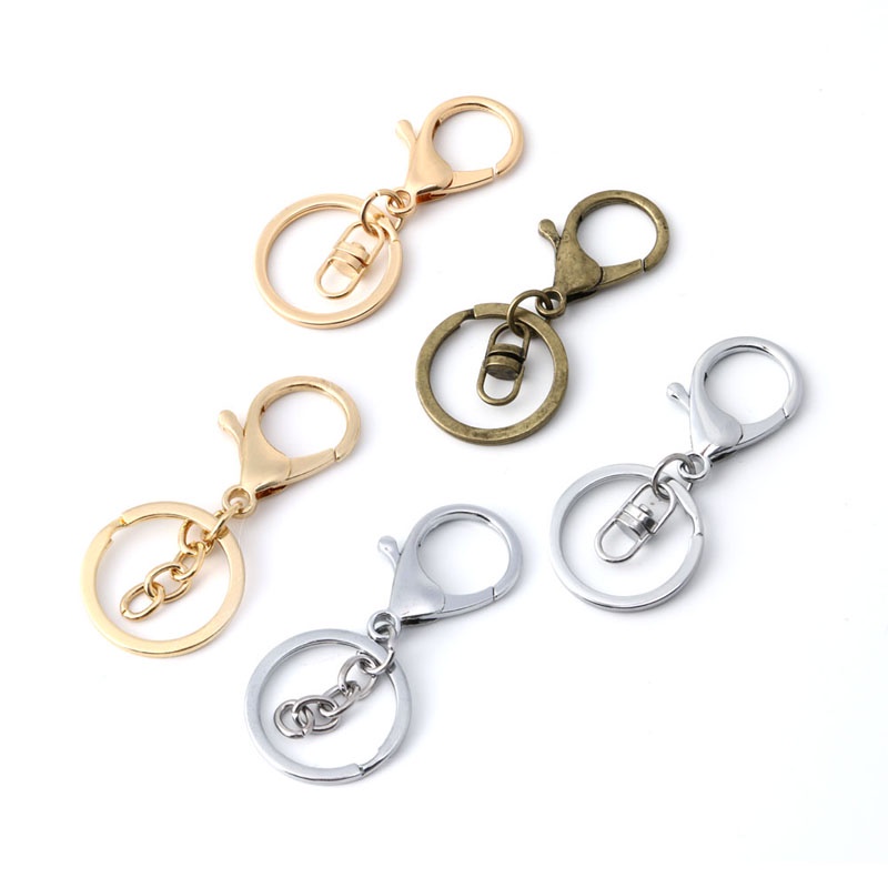 Set 5 Móc Khóa Kim Loại Thời Trang Tự Làm