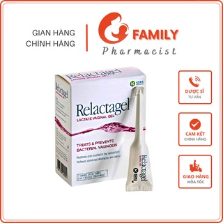 Relactagel Vaginal Gel 7 tuýp - Hỗ trợ ngăn ngừa nấm ngứa, giảm mùi hôi, bảo vệ AD