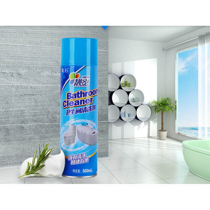 Chai xịt bọt tuyết vệ sinh nhà TẮM Bathroom Cleaner