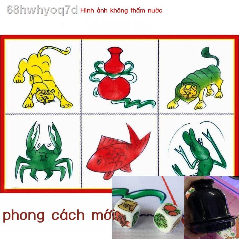68hwhyoq7dCá, tôm, cua, bầu, hổ, sư tử, xúc xắc, bản vẽ chống thấm, bộ tách sàng, trò chơi cá cược
