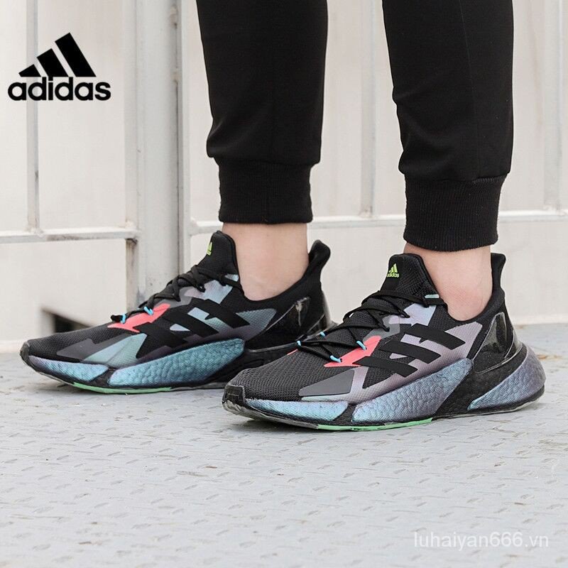 NI--KEAdidas X9000L4 Adidas Tăng Cường Giày Nam Giày Chạy Bộ Phản Chiếu Màu Đen Tím Bỏng Ngô Giày Nữ Giày Thường Dễ Phối F