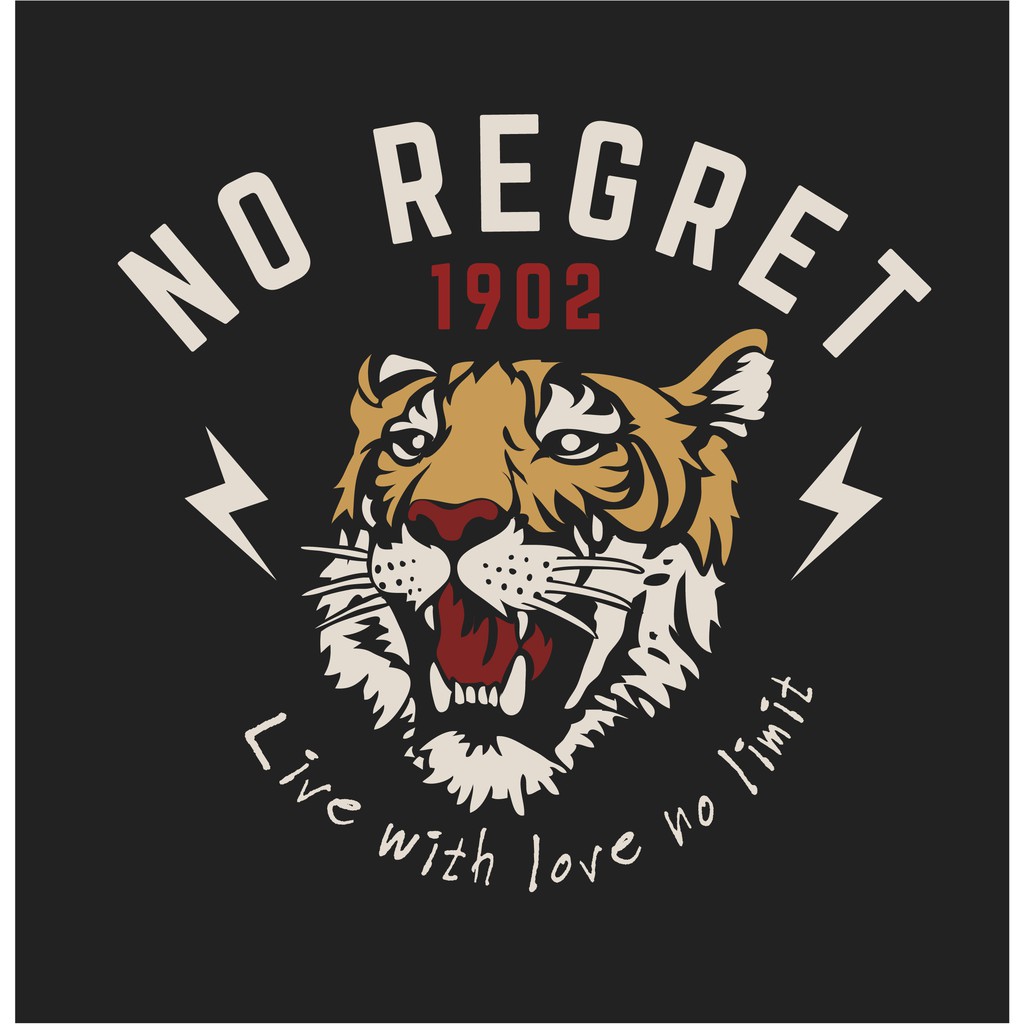 Áo Thun Nam Tay Lỡ MYO Vải Cotton In Hình Tiger 2695