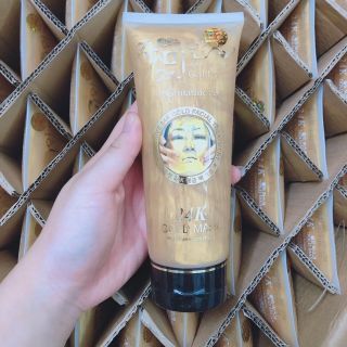 Mặt  nạ  vàng  24k (hình  thật)