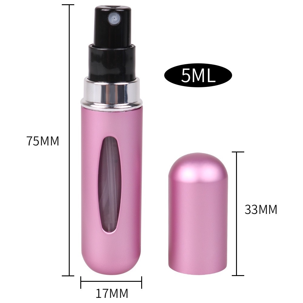 Chiết Nước Hoa Mini Nhiều Màu Tiện Dụng 5ml