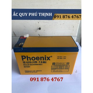 Ắc quy Phoenix 12V 7.5Ah TS1275
