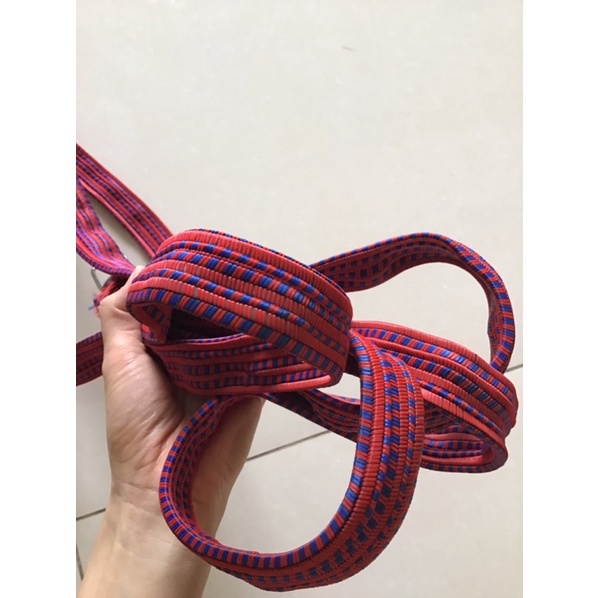 Dây co chằng hàng móc 2 đầu, dây chun buộc hàng bản to 2,5cm dài 2m50