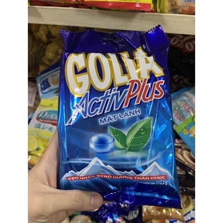 [gói 30v - 112.2g] Kẹo Golia Activplus nhân Syro thảo dược
