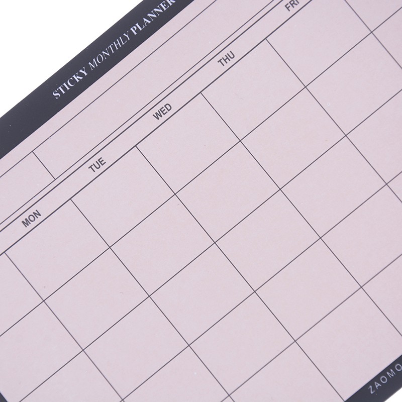 HL Sổ Ghi Chú Lên Kế Hoạch Kiểu Dáng Đơn Giản Sáng Tạo