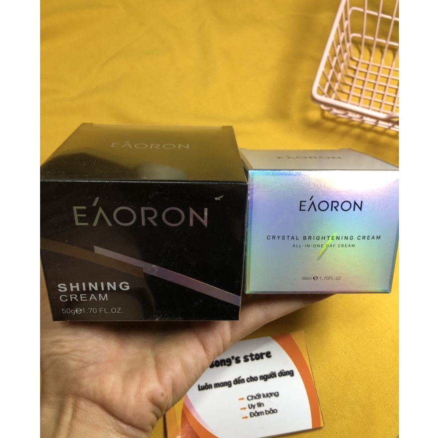 Kem trứng cá hồi Eaoron Ngày/ Đêm- dưỡng trắng da