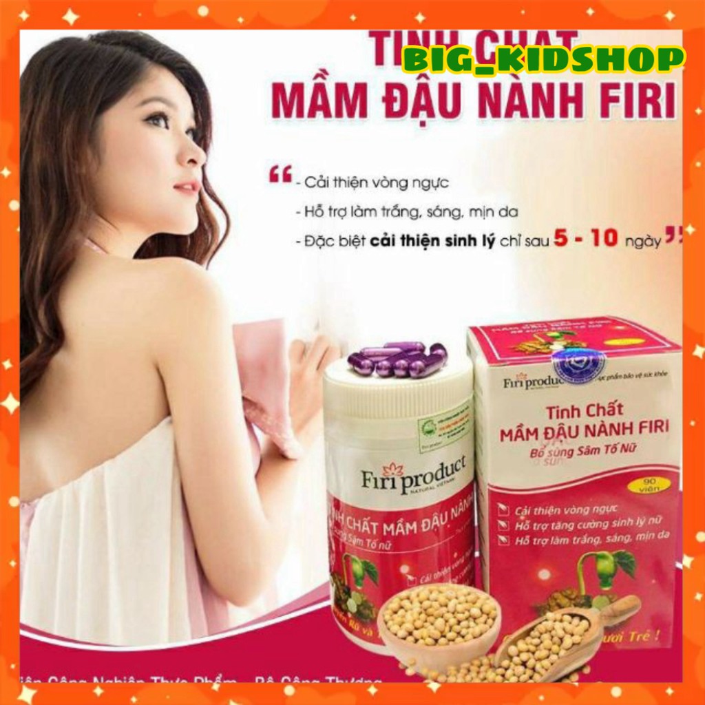 (Hàng chính hãng) Tinh chất mầm đậu nành Firi Hiệu quả 100% | BigBuy360 - bigbuy360.vn