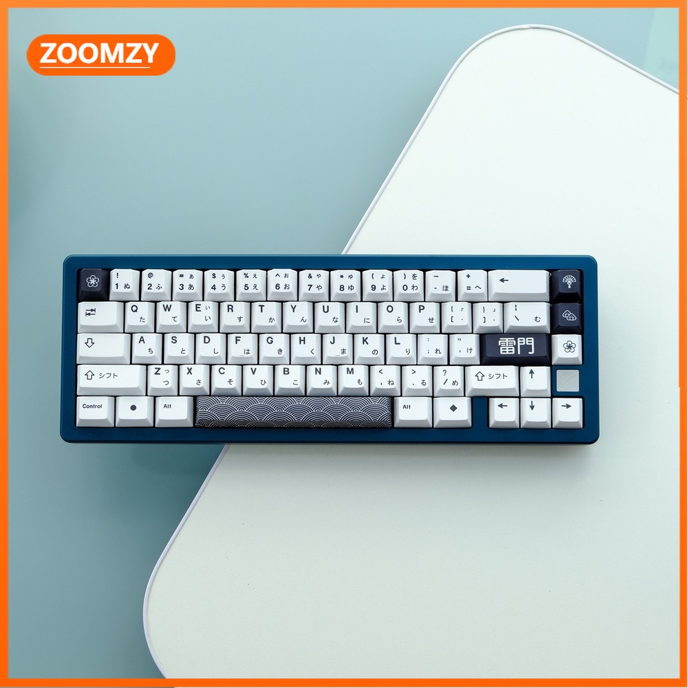 Raymen Keycap Cherry profile PBT Dye-Sublimation Bàn phím cơ học Keycap Cá tính Keycap tùy chỉnh 129 Phím