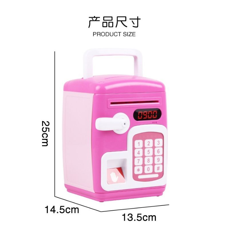 Két sắt mini thông minh mở khóa bằng vân tay cho bé yêu