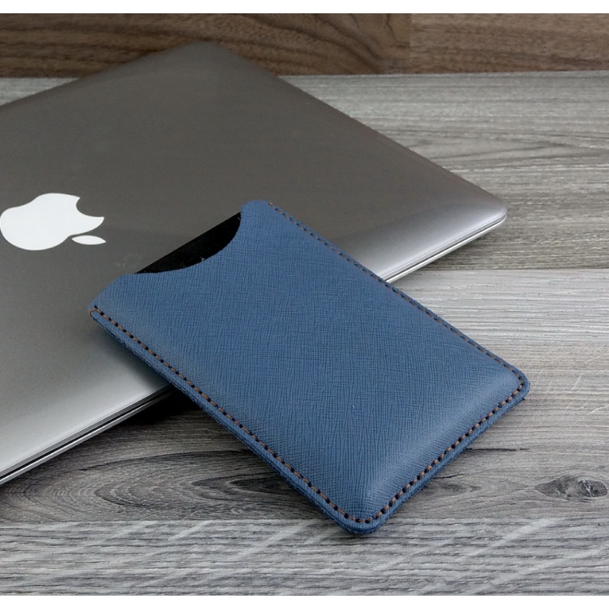 Bao da rút blackberry passport Q30/ Balckberry silver da bò safiano