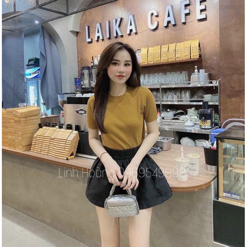 BÁN SỈ ÁO LEN TRƠN CỘC TAY TĂM TO QC CHO NỮ | BigBuy360 - bigbuy360.vn