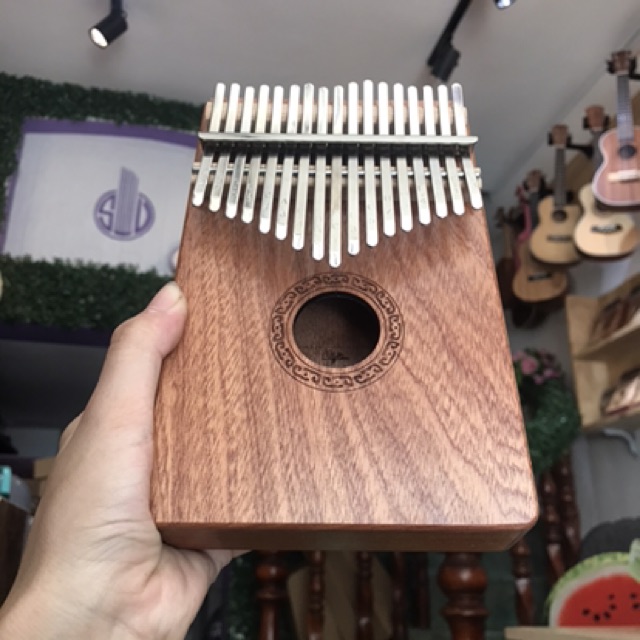 Đàn kalimba khắc nốt - 17 phím giá rẻ