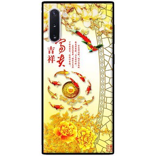 Ốp lưng samsung note 10 - note 10 plus - cá koi 4