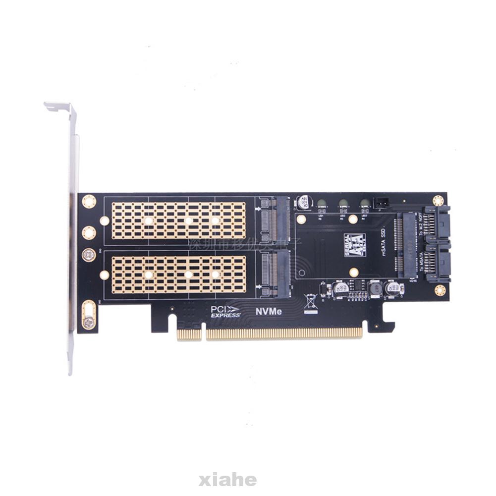 3 In 1 NVME NGFF Full Speed Expansion Easy Install Stable Replacement M.2 SATA SSD To PCI Express 4X Adapter Card | BigBuy360 - bigbuy360.vn