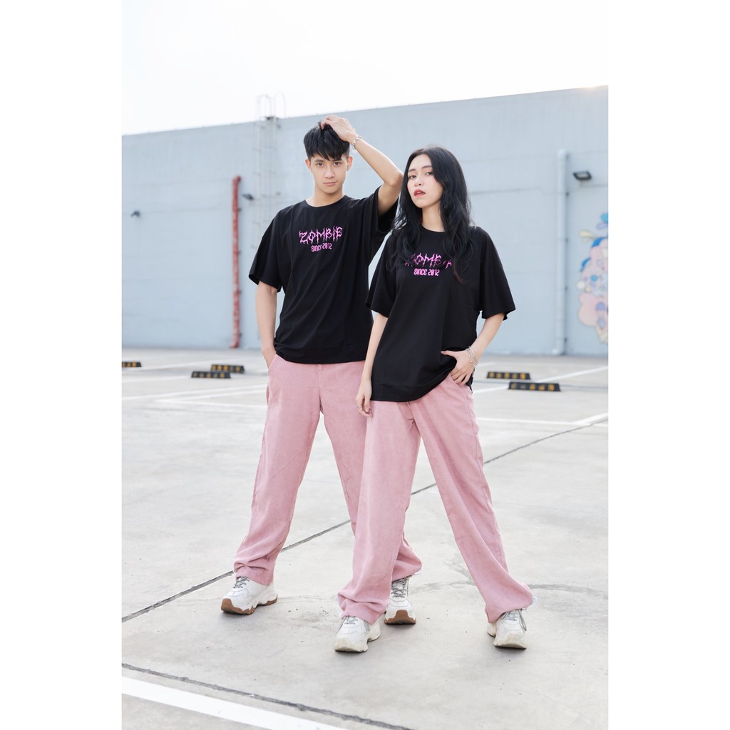Quần ZOMBIE® Velvet Pants - Light Pink