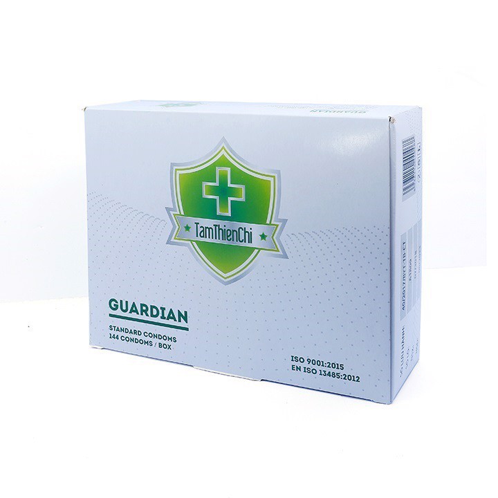 Hộp 144 Bao Cao Su Tâm Thiện Chí Guardian, nhiều gel bôi trơn, bcs siêu mỏng tận hưởng trọn cảm giác GEMHOME