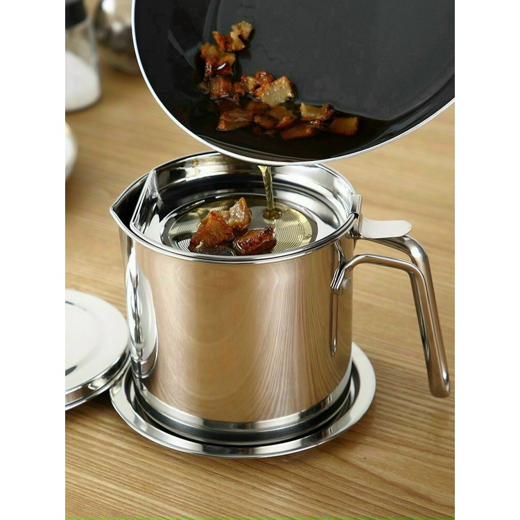 CA LỌC DẦU INOX 1,2L