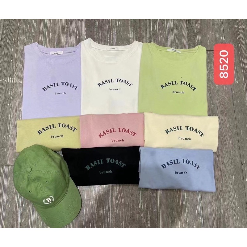 ÁO PHÔNG CỘC TAY SUGAR BASIL TOAST