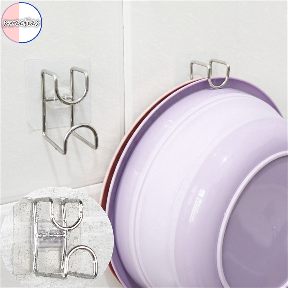 Móc treo đồ dùng nhà bếp/phòng tắm bằng thép không gỉ