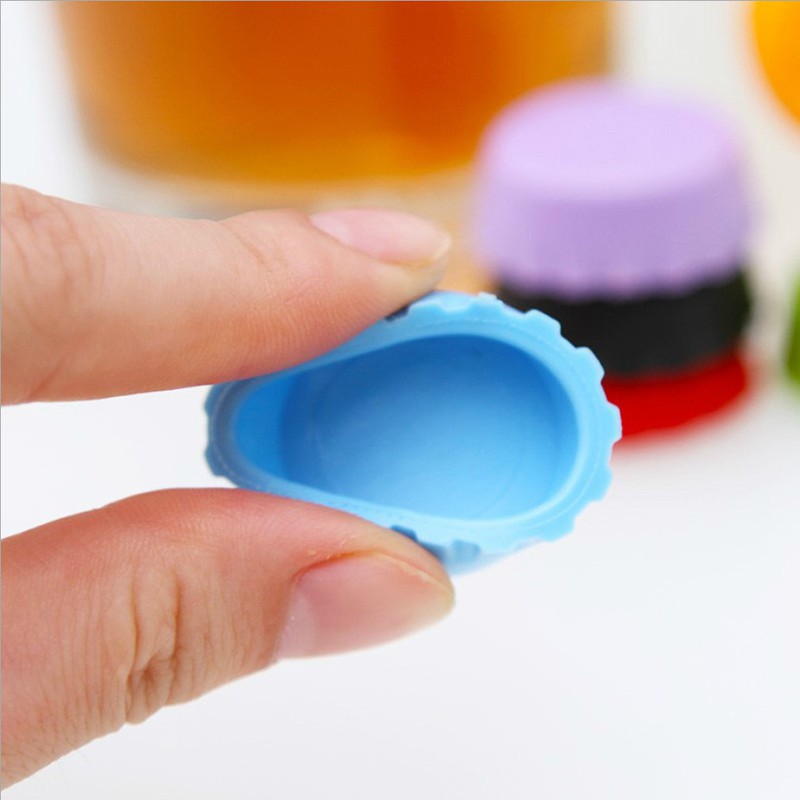 Hl Bộ 6 Cốc Bia Silicon Tái Sử Dụng Tiện Lợi