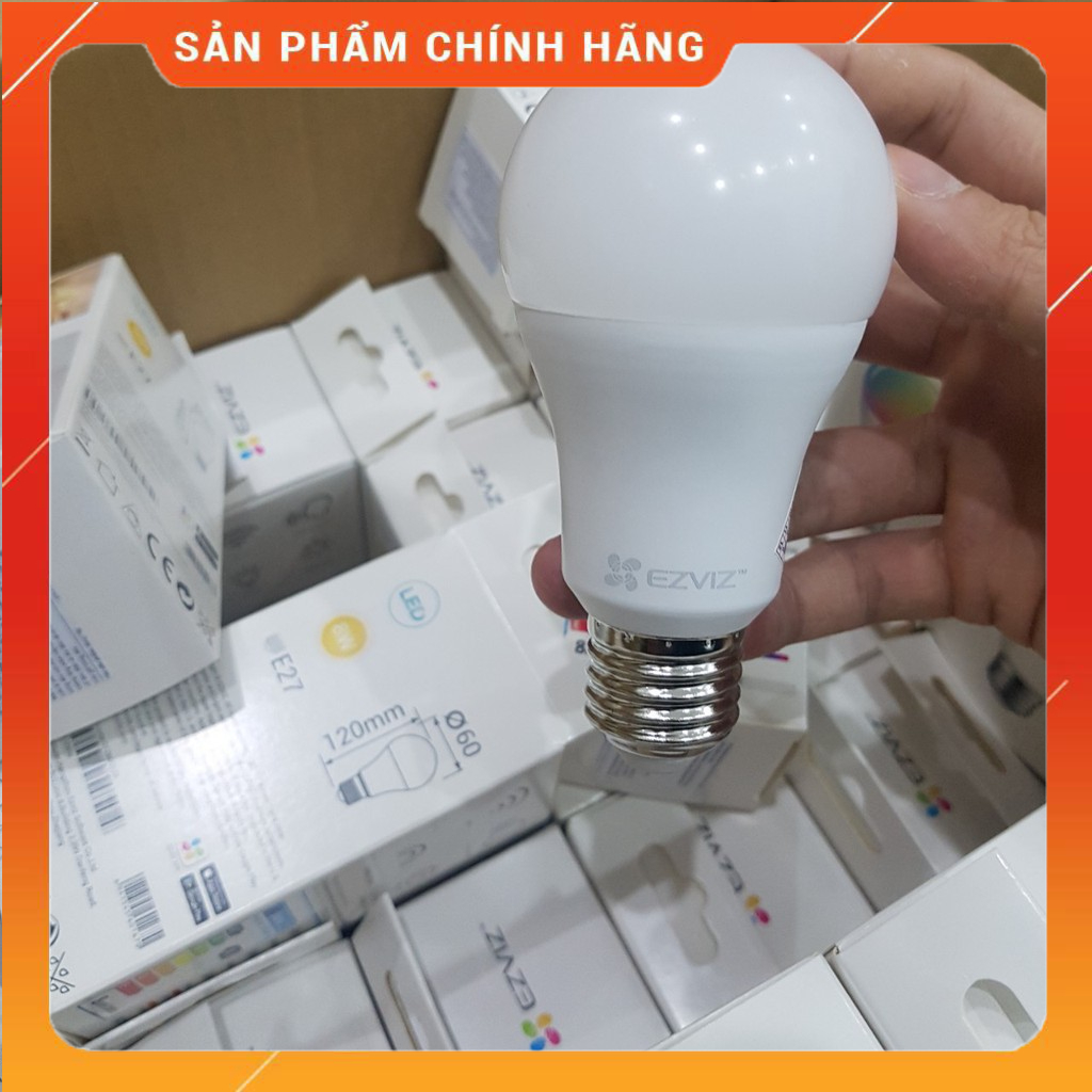 Đèn LED thông minh EZVIZ CS-HAL-LB1-LCAW  bật tắt từ xa qua app điện thoại - Hàng chính hãng