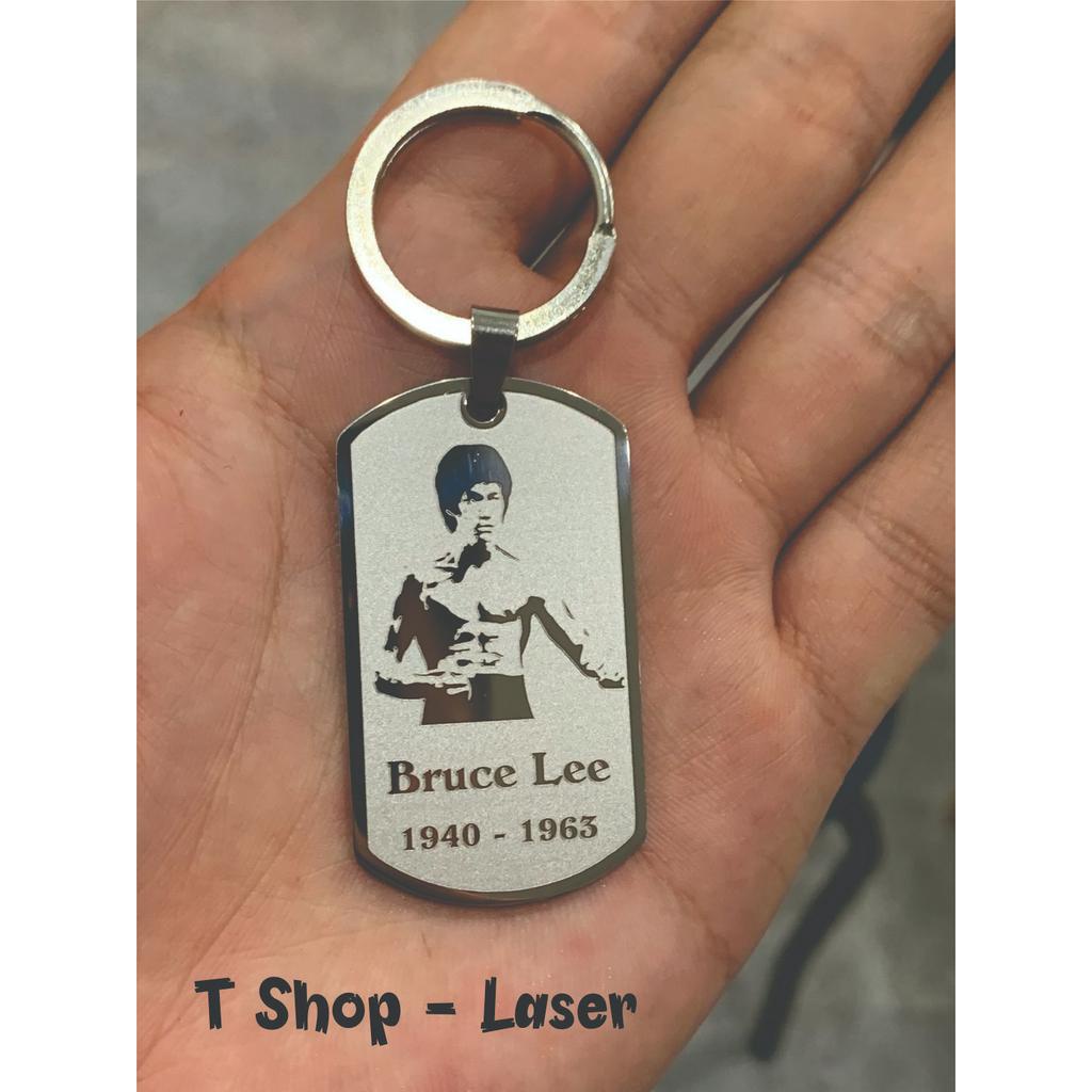 Móc khóa inox khắc laser theo yêu cầu, Móc khóa khắc hình theo yêu cầu