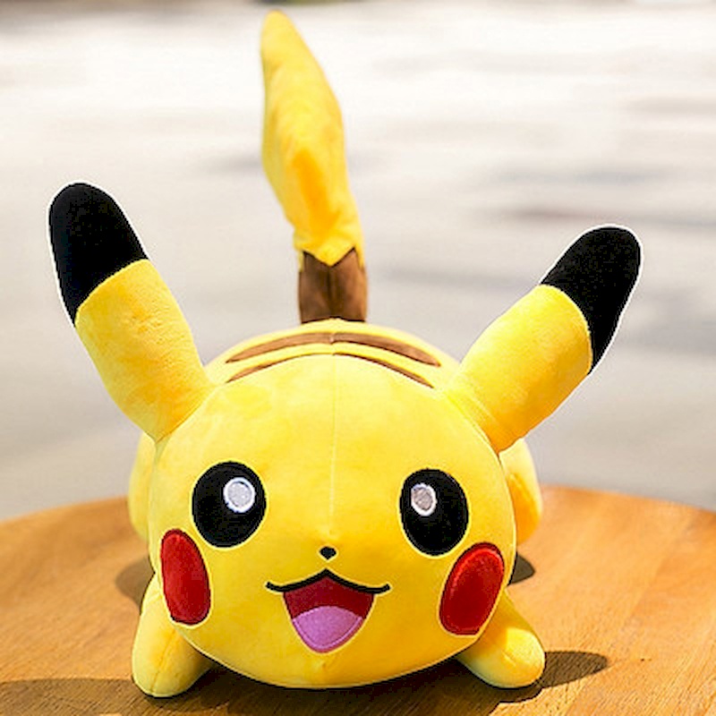 Gấu Bông Pikachu Siêu Đáng Yêu, Thú nhồi bông pikachu trong phim Pokemon, Gấu xinh