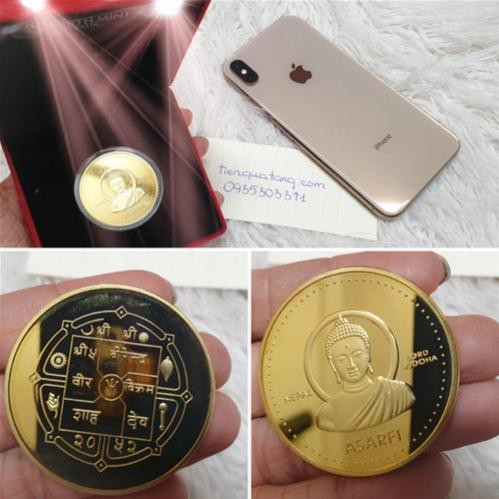 Tiền Xu Hình Phật Thích Ca Nepal Túi May Mắm | BigBuy360 - bigbuy360.vn