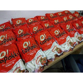 Bánh gạo xào cay Tokbokki Hàn Quốc 1kg